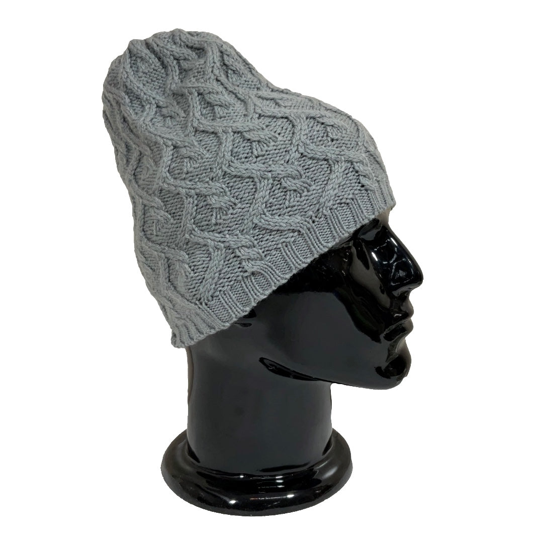 Wool Cap | Unisex | 100% Wool |Ultimate grey - Mojopanda Organic Store