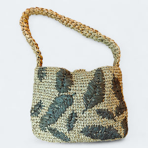 Raffia Shoulder Bag - Mojopanda Organic Store