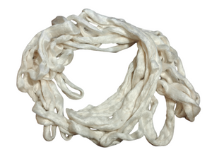 Silk Eri Fiber carded - Mojopanda Organic Store