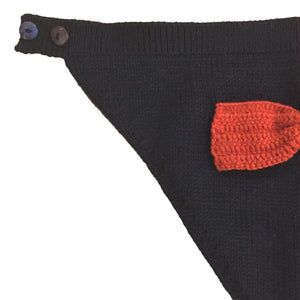 DuoColor Pet Bandana with Attached Bow - Mojopanda Organic Store
