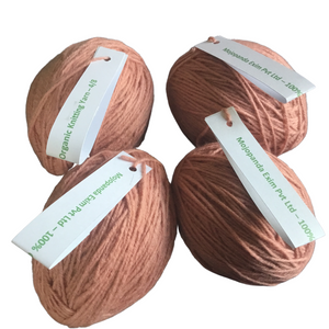 Bio Himalayan organic wool Hand Knitting Yarn | 100% Organic wool | 50g / per ball - Mojopanda Organic Store