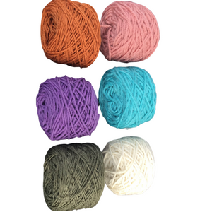 Bio Himalayan organic wool Hand Knitting Yarn | 100% Organic wool | 50g / per ball - Mojopanda Organic Store