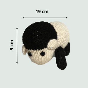 Sheep Hand Knitted Stuffed/Plush/Soft Toy | 100% Organic | Pro-Health - Mojopanda Organic Store