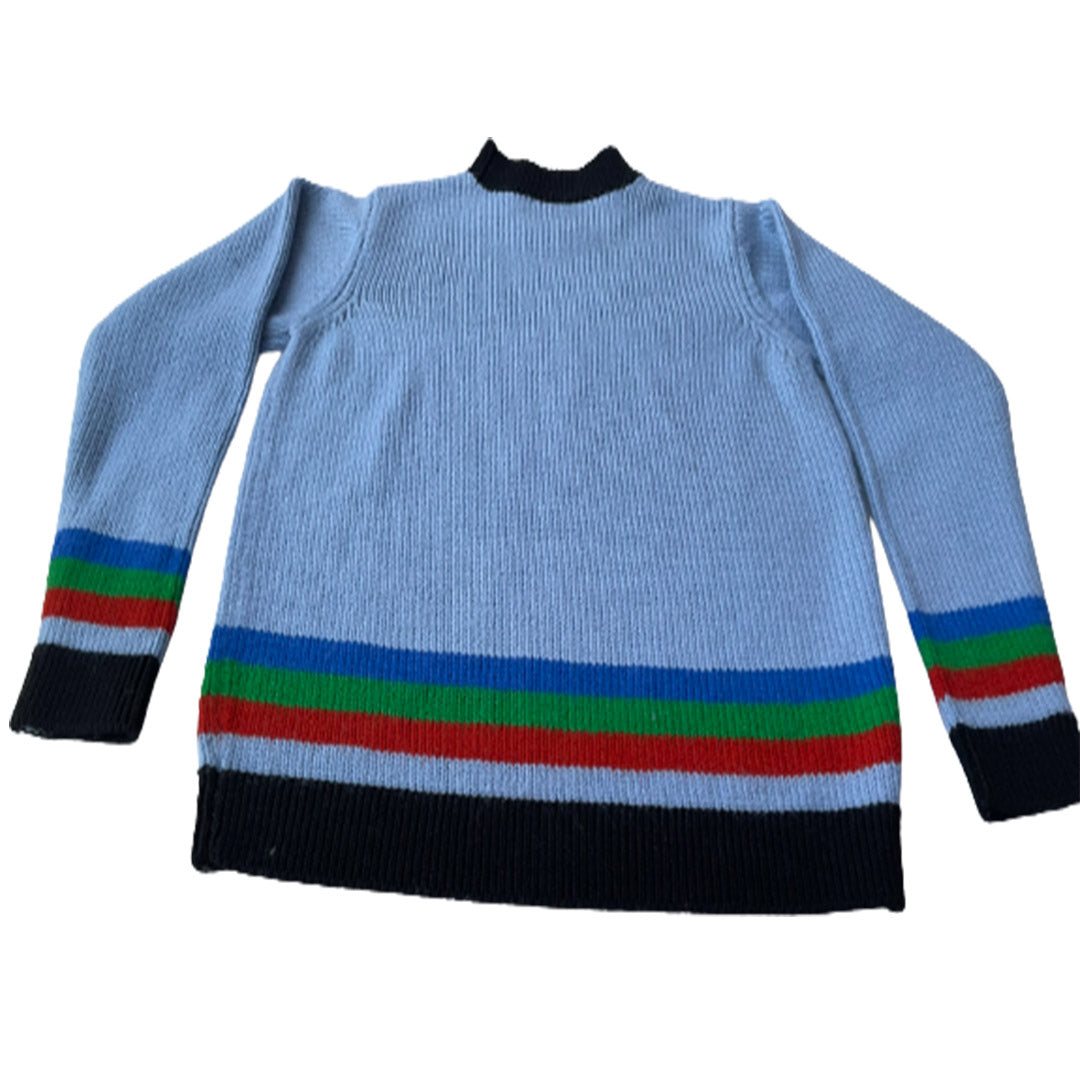 Pullover Round Neck - Multi Color | For Men | 100% Organic Wool - Mojopanda Organic Store