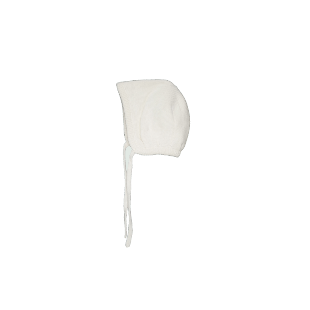 Creamy-Dreamy - Baby Bonnet/ Cap | 100% Organic Cotton - Mojopanda Organic Store