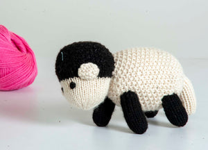 Sheep Hand Knitted Stuffed/Plush/Soft Toy | 100% Organic | Pro-Health - Mojopanda Organic Store