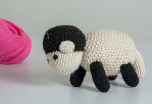 Sheep Hand Knitted Stuffed/Plush/Soft Toy | 100% Organic | Pro-Health - Mojopanda Organic Store