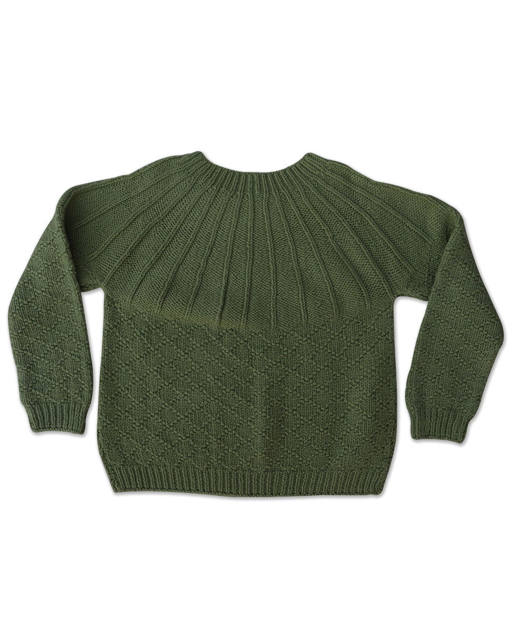 Organic Wool | Pullover - Mint - Mojopanda Organic Store