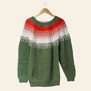 Miyu Pullover – Beautiful & Gentle, Handknitted Wool Elegance - Mojopanda Organic  Store