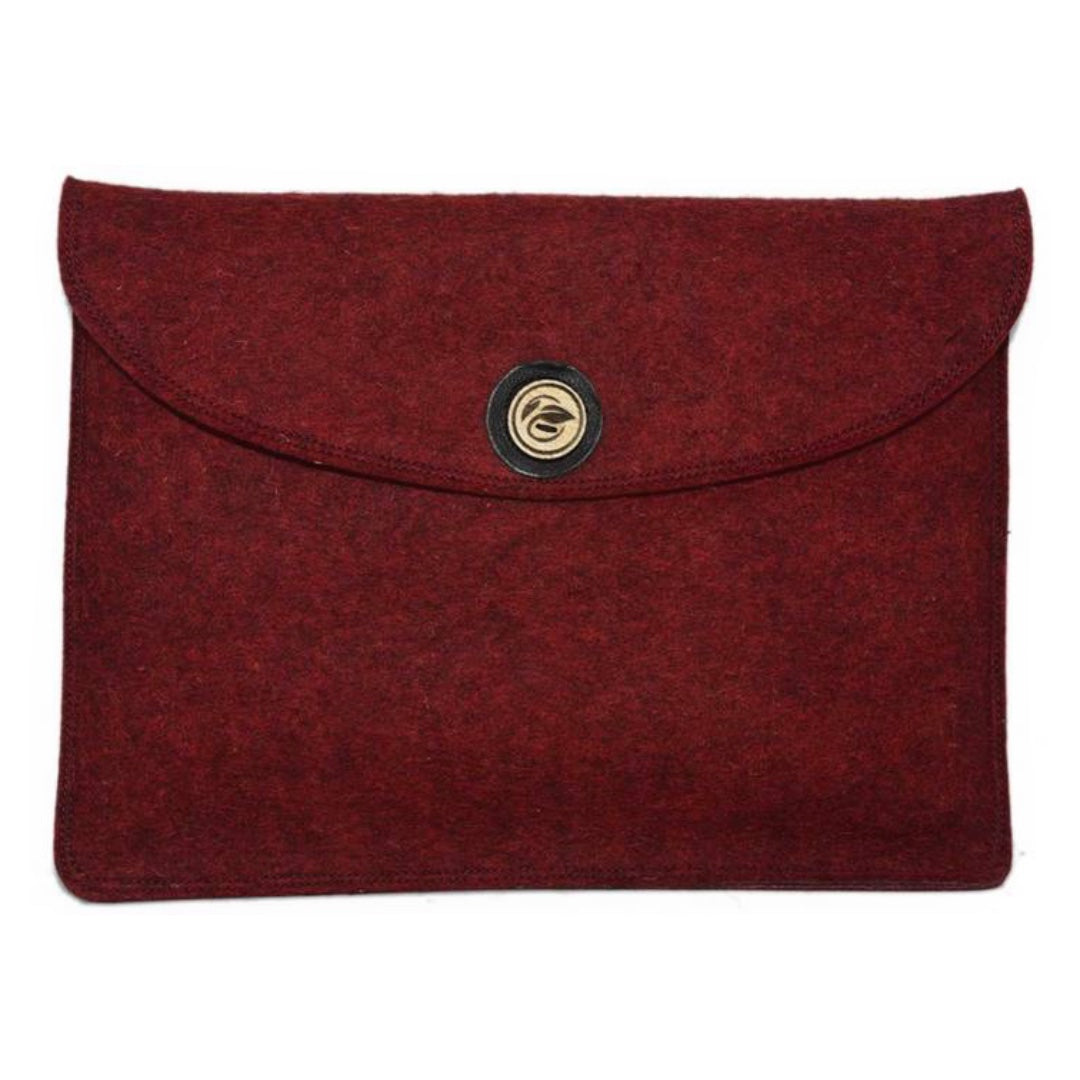 Grey Laptop Sleeves/Cover | 100% Organic Wool - Mojopanda Organic  Store