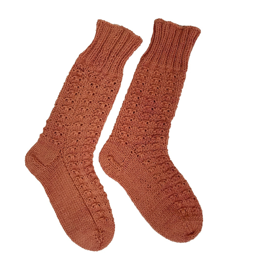 Knitting | Hand-Knit | 100% Wool Socks - Mojopanda Organic  Store