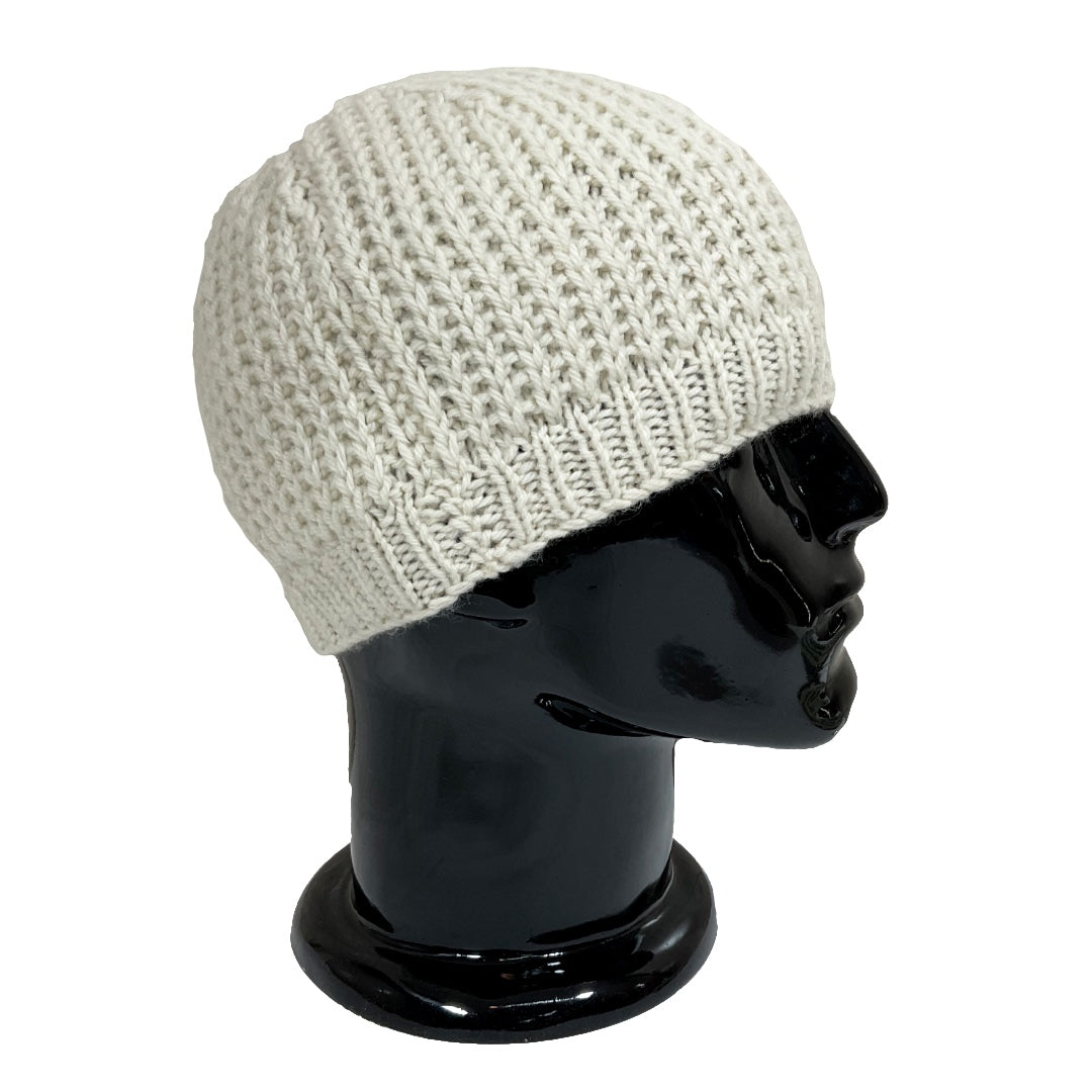 Wool Cap | Unisex | 100% Wool |Ivory - Mojopanda Organic  Store