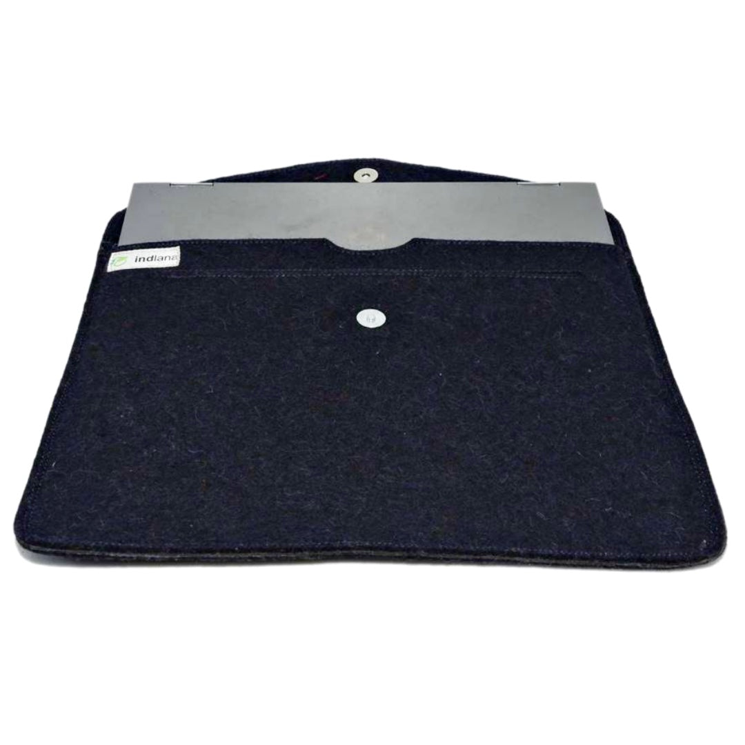 Grey Laptop Sleeves/Cover | 100% Organic Wool - Mojopanda Organic  Store