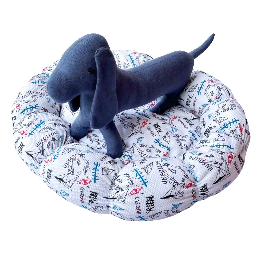 Dog Bed | Round Shap | Pet Bedding - Mojopanda Organic  Store