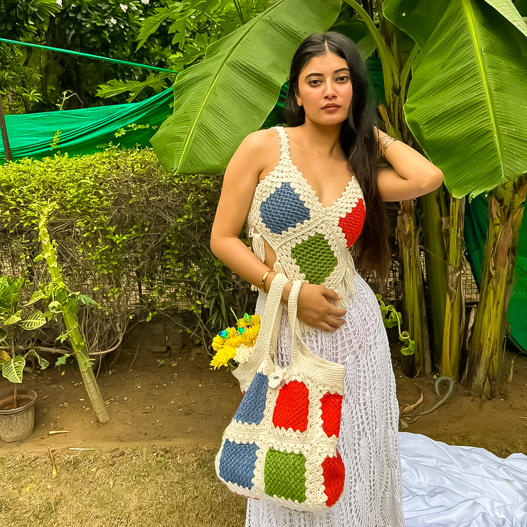 Skye Skirt – Eco-Friendly Handknitted Crochet Skirt for Women | Summer Ready - Mojopanda Organic  Store