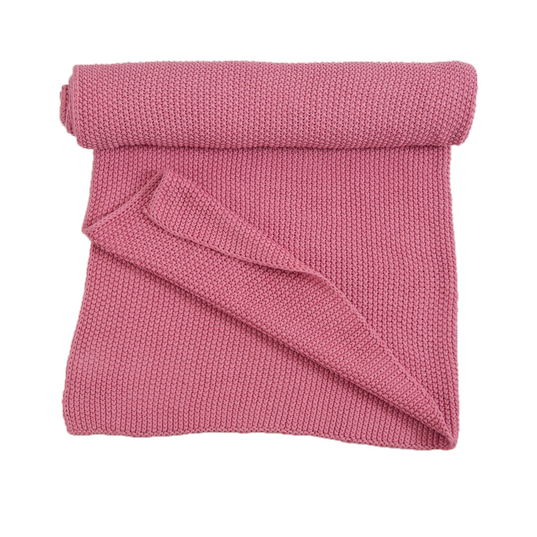 Knitted AC Blanket/Quilt for Baby | 100%  Cotton|  Reversible