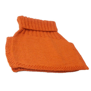 Neck Warmers & Mufflers | Tomato Cream | 100% Organic Wool | For Women - Mojopanda Organic  Store
