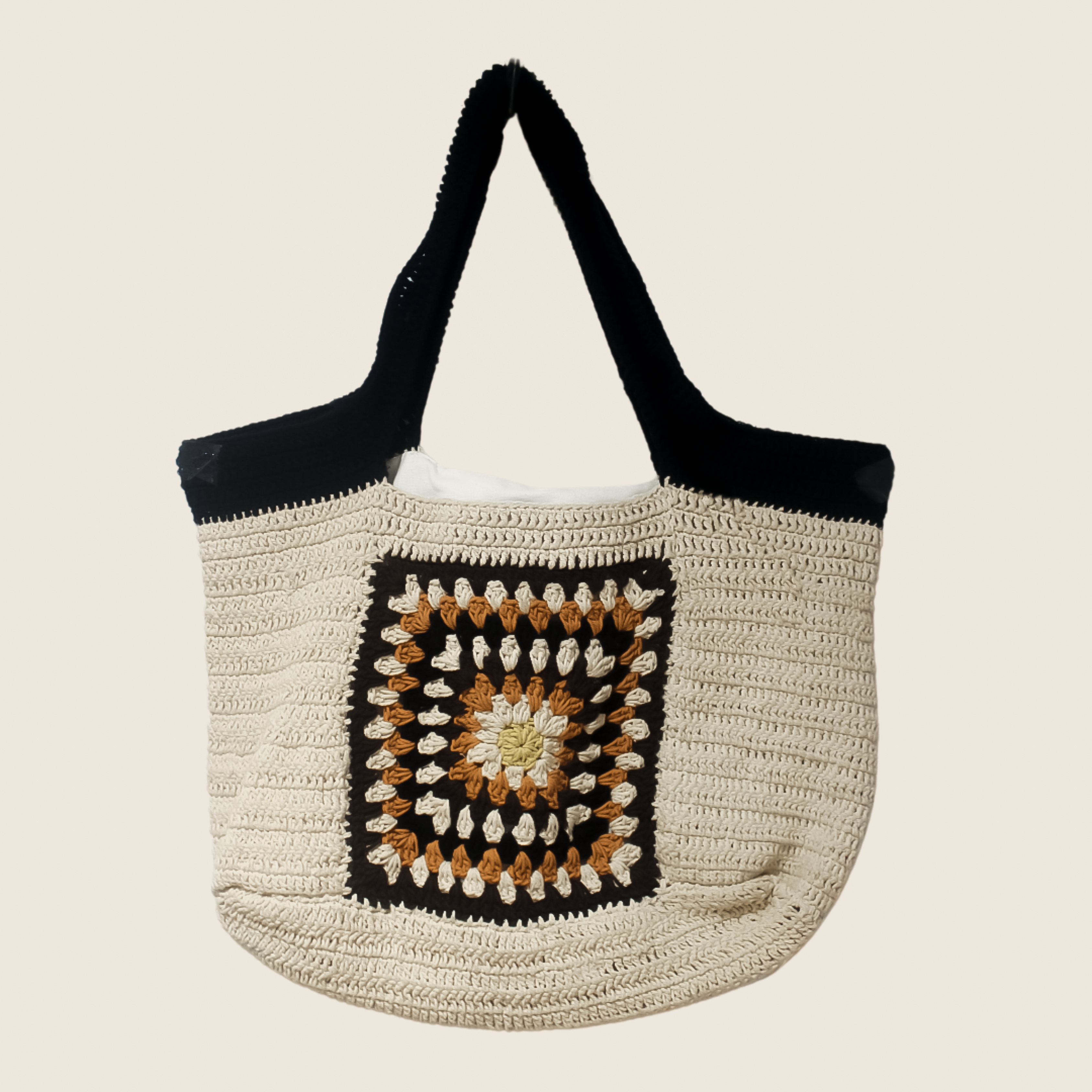 Ivy Handknitted Tote Bag – Eco-Friendly, Minimal, Classic Summer Bag - Mojopanda Organic  Store