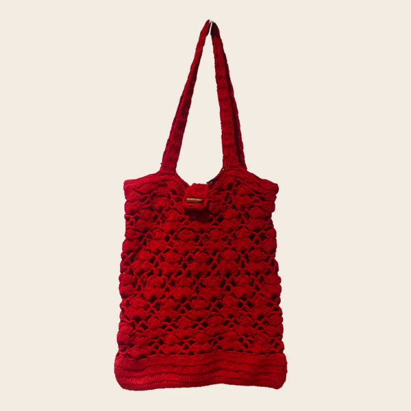 Islay Bag - Handknitted Ecofriendly Crochet Tote for Women by Mojopanda