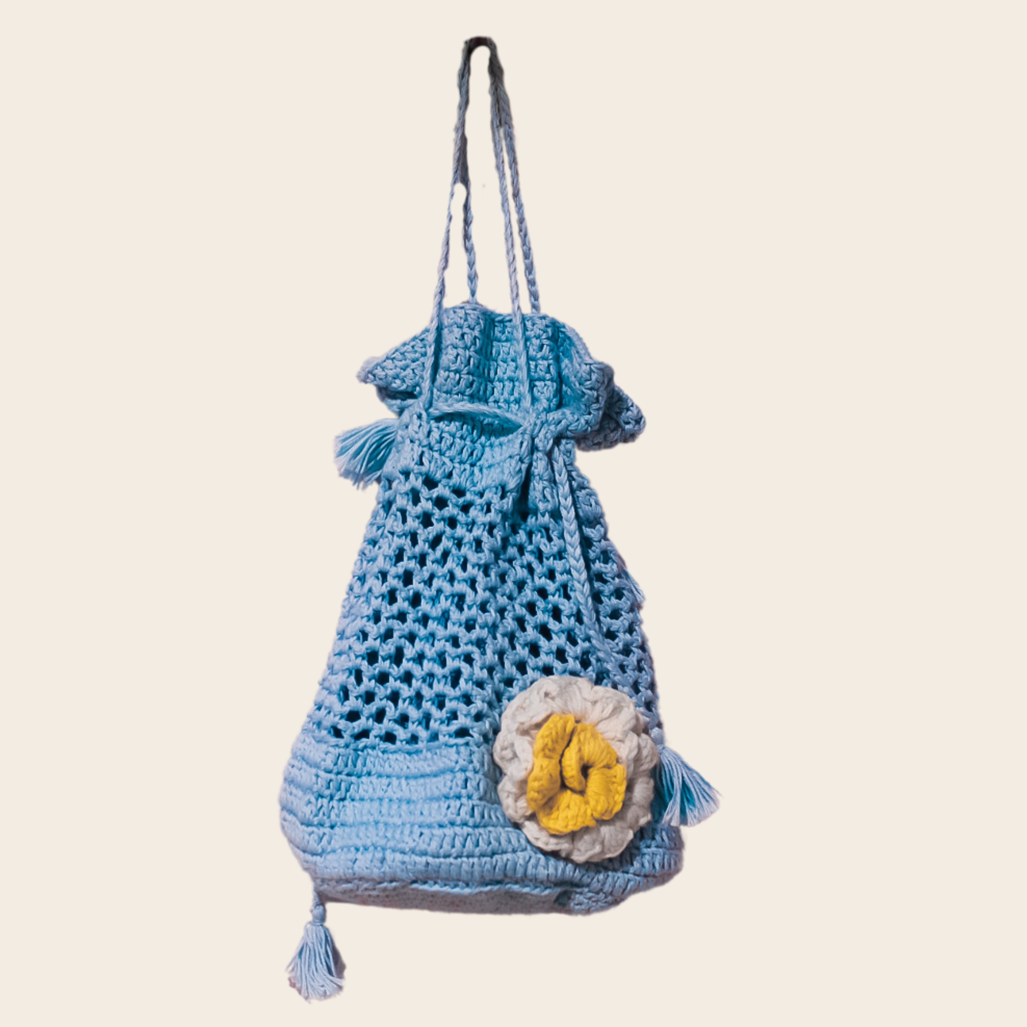 Loch Bag - Ecofriendly Handknitted Crochet Tote for Women - Mojopanda Organic  Store