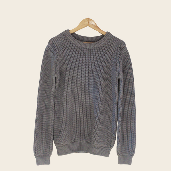 Insoo Pullover for Men – Eco-Friendly Handknitted Minimalist Sweater