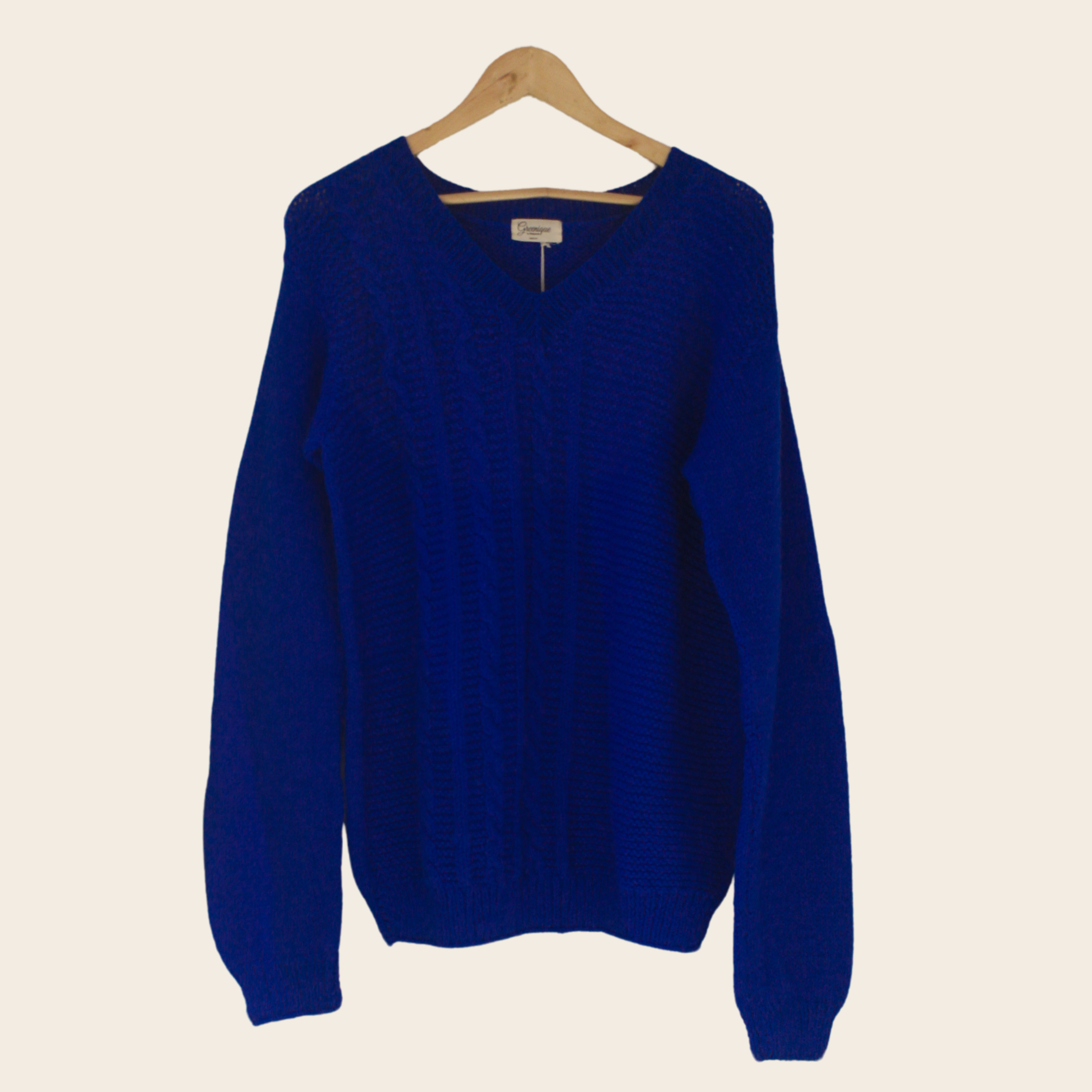 Sang Pullover for Men – Eco-Friendly Handknitted Minimalist Sweater - Mojopanda Organic  Store