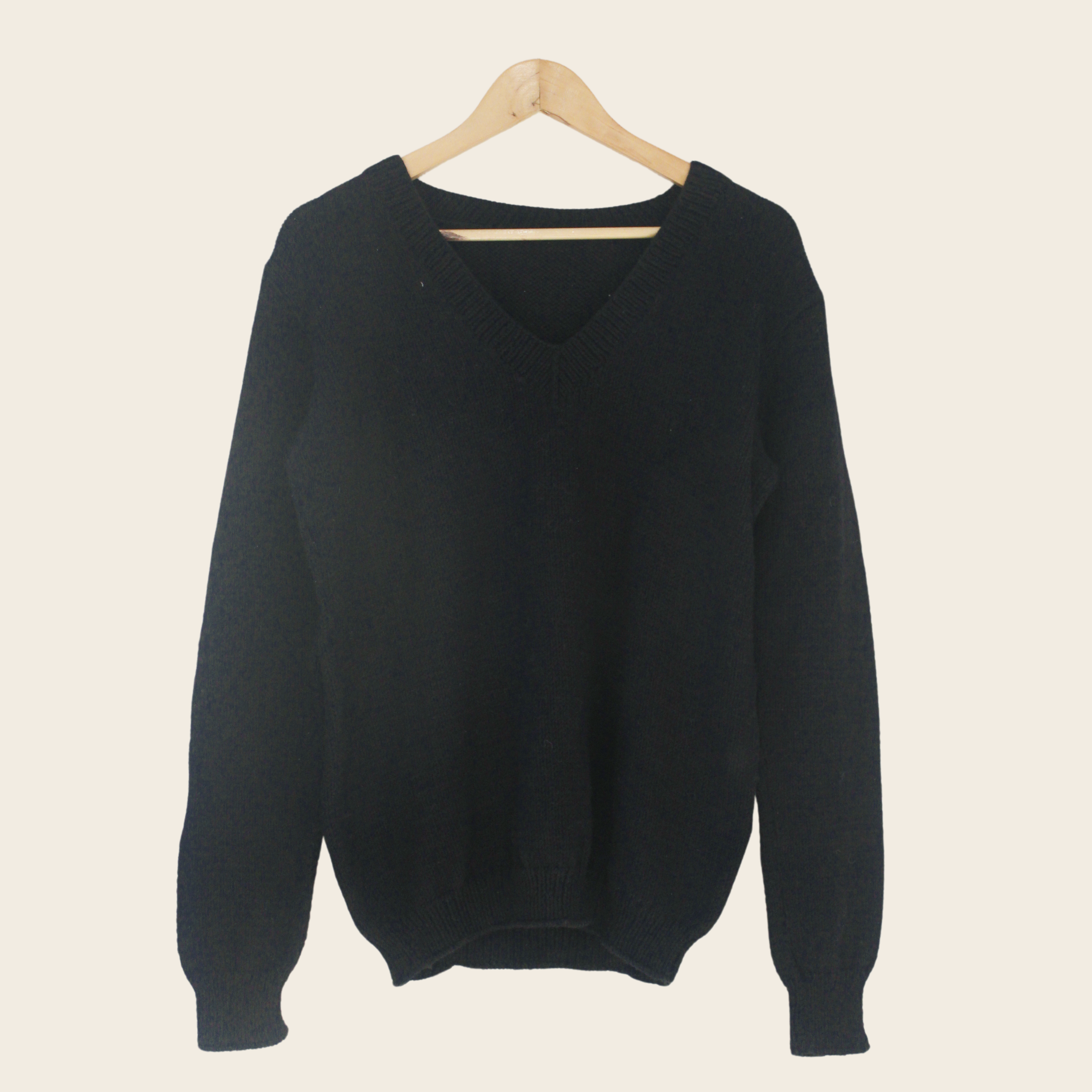 Eco-Friendly Formal  Pullover for Men – Handknitted Minimal Classic Design - Mojopanda Organic  Store