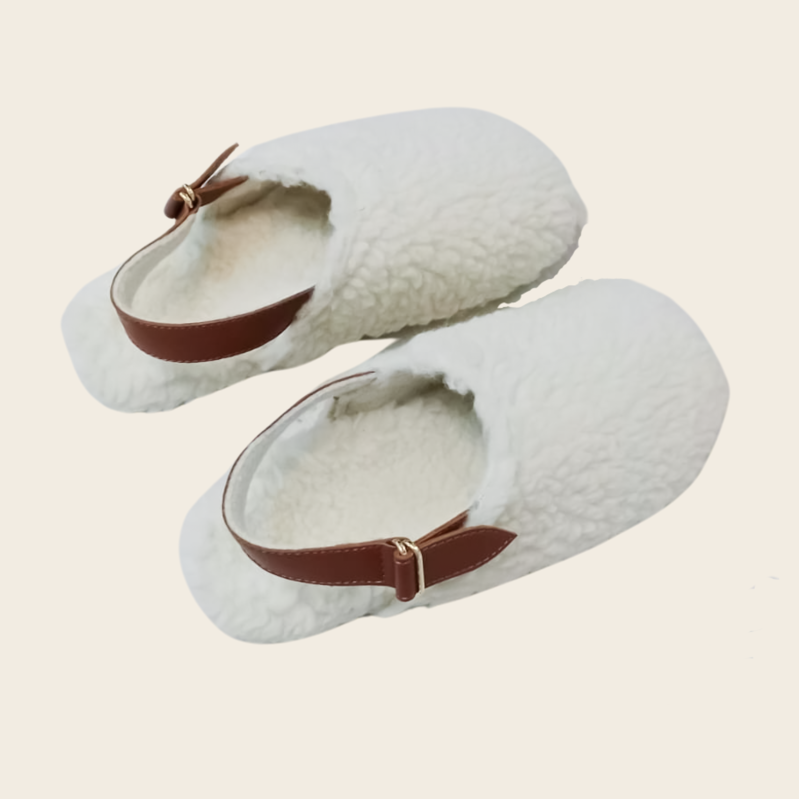 Snow Mouse Slippers – Natural Wool, Skin-Friendly, Cute & Trendy Footwear - Mojopanda Organic  Store