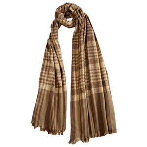 Woolen Stoles & Shawls | Beige| 100x200 Cm| - Mojopanda Organic  Store