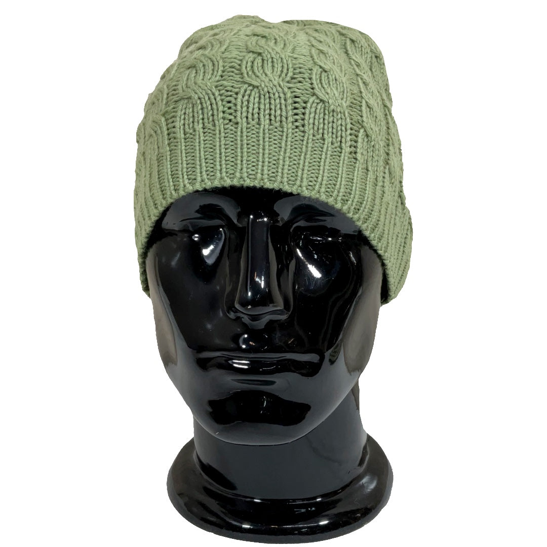 Wool Cap | Unisex | 100% Wool |Leafy Green - Mojopanda Organic  Store