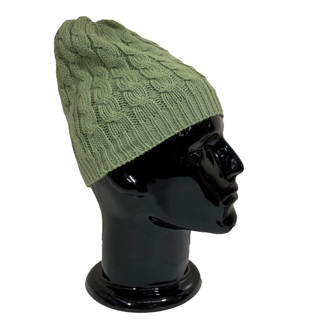 Wool Cap | Unisex | 100% Wool | Leafy Green - Mojopanda Organic  Store