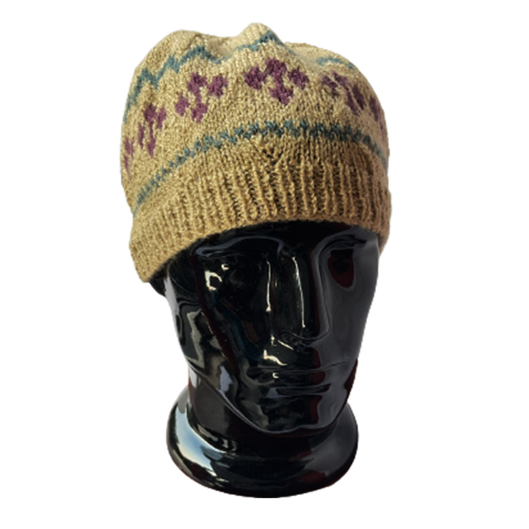 Women Cap | 100% Wool | Multi Color - Mojopanda Organic  Store