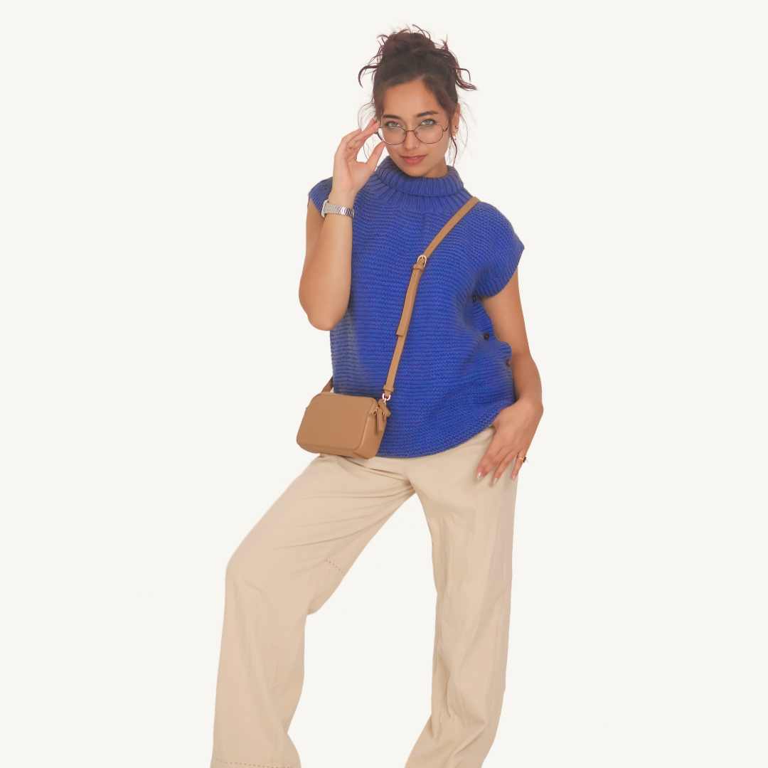 Ame Pullover – Cozy, Handknitted Wool for Modern Women - Mojopanda Organic  Store