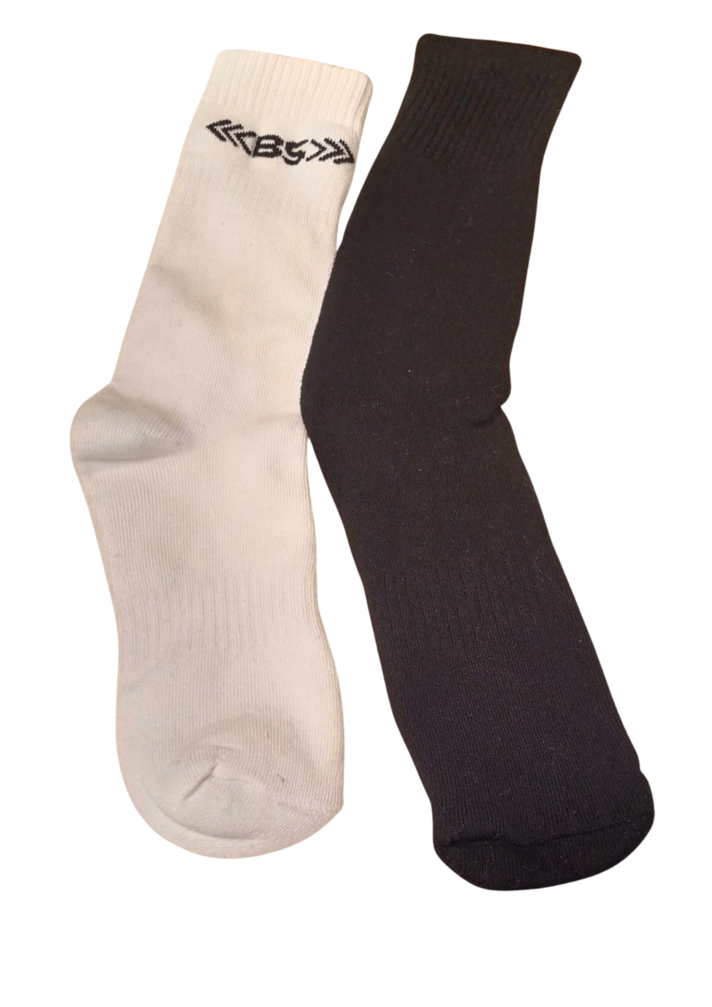 Men’s Heavy Cotton Socks | Calf Length, Solid Knit