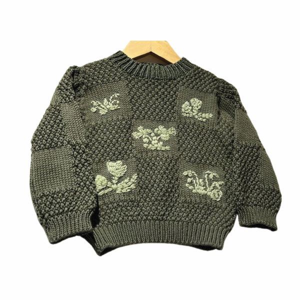 Baby Pullover Green