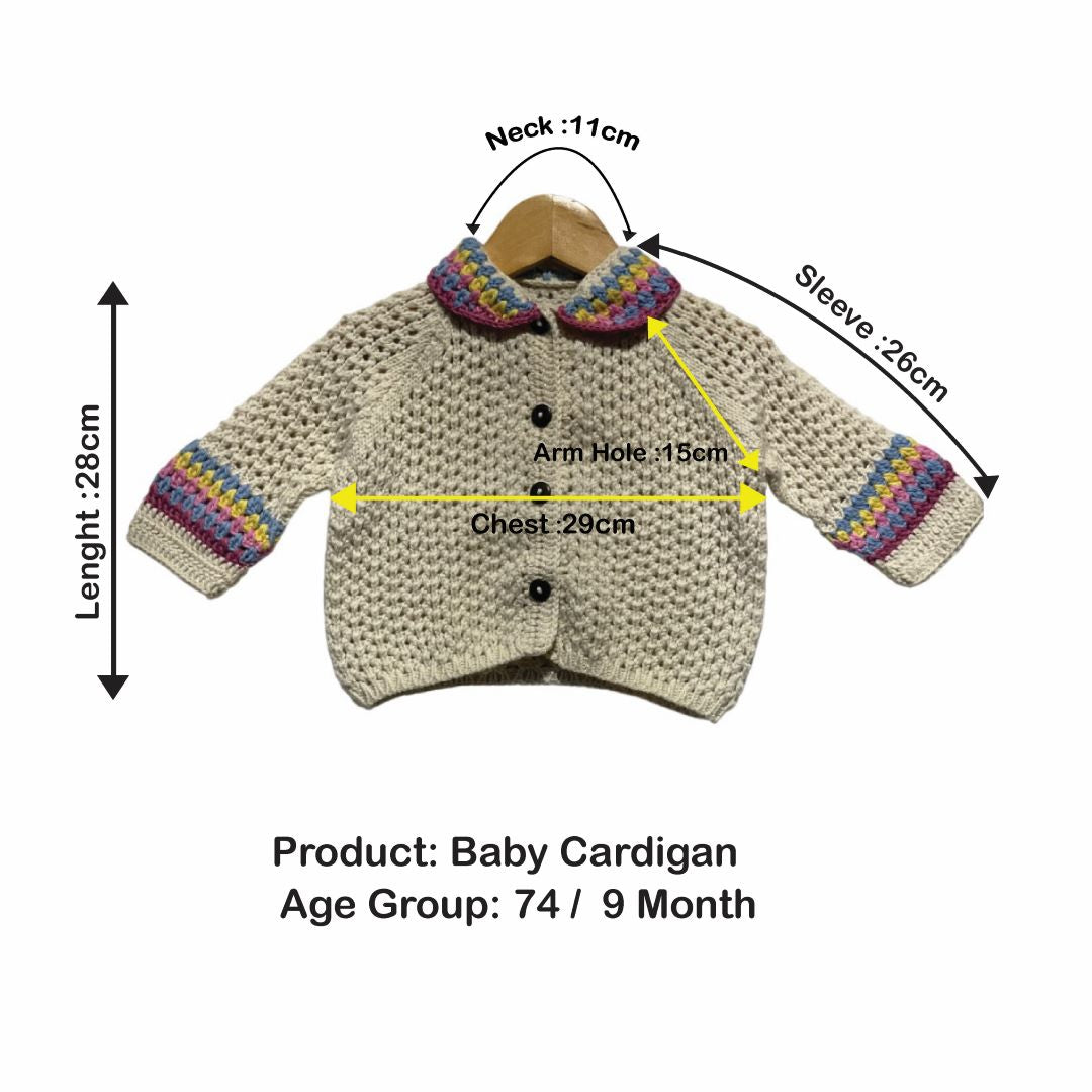 Cardigan for Babies | 100% Pure Wool | - Mojopanda Organic  Store