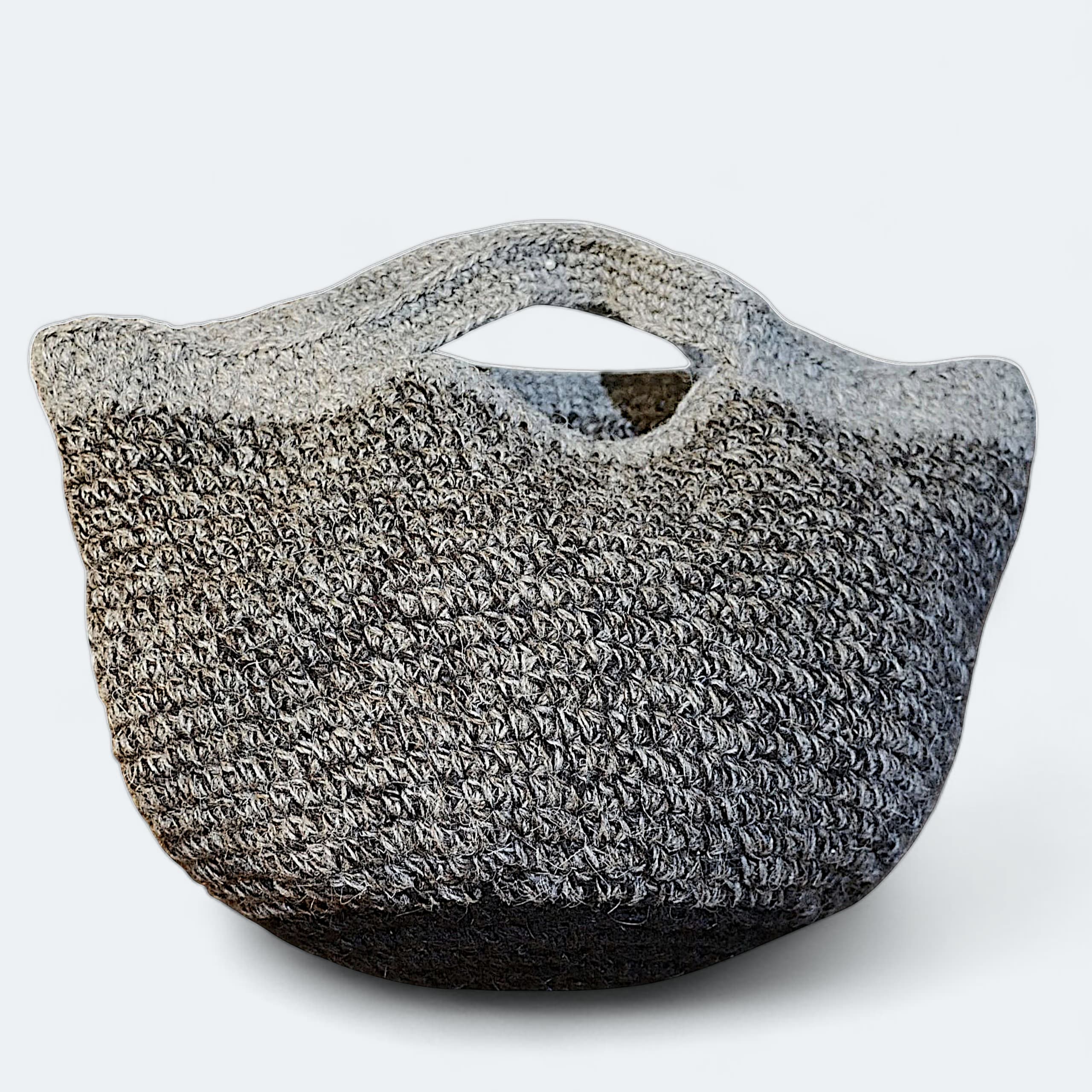 Tote Bag 100%  Organic Wool - Mojopanda Organic  Store