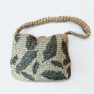Raffia Shoulder Bag - Mojopanda Organic  Store