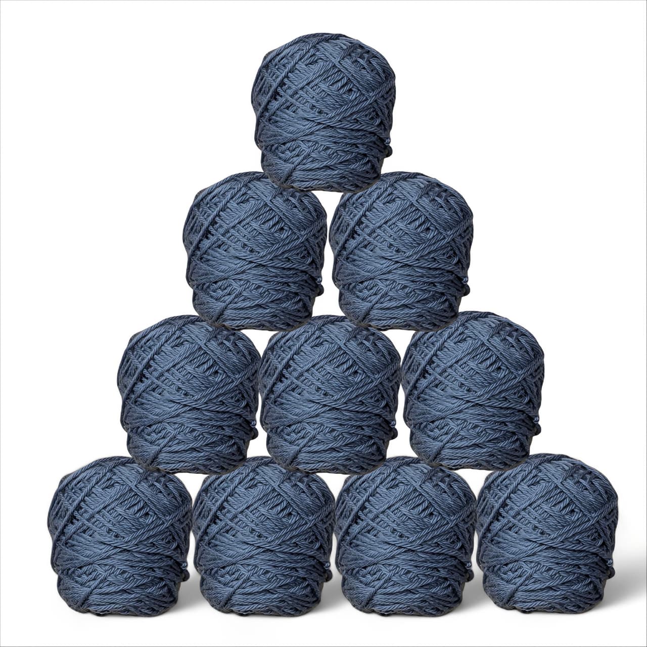Bio Indlana Organic Wool Hand Knitting Yarn 4/8 NM Chambray - Mojopanda Organic  Store