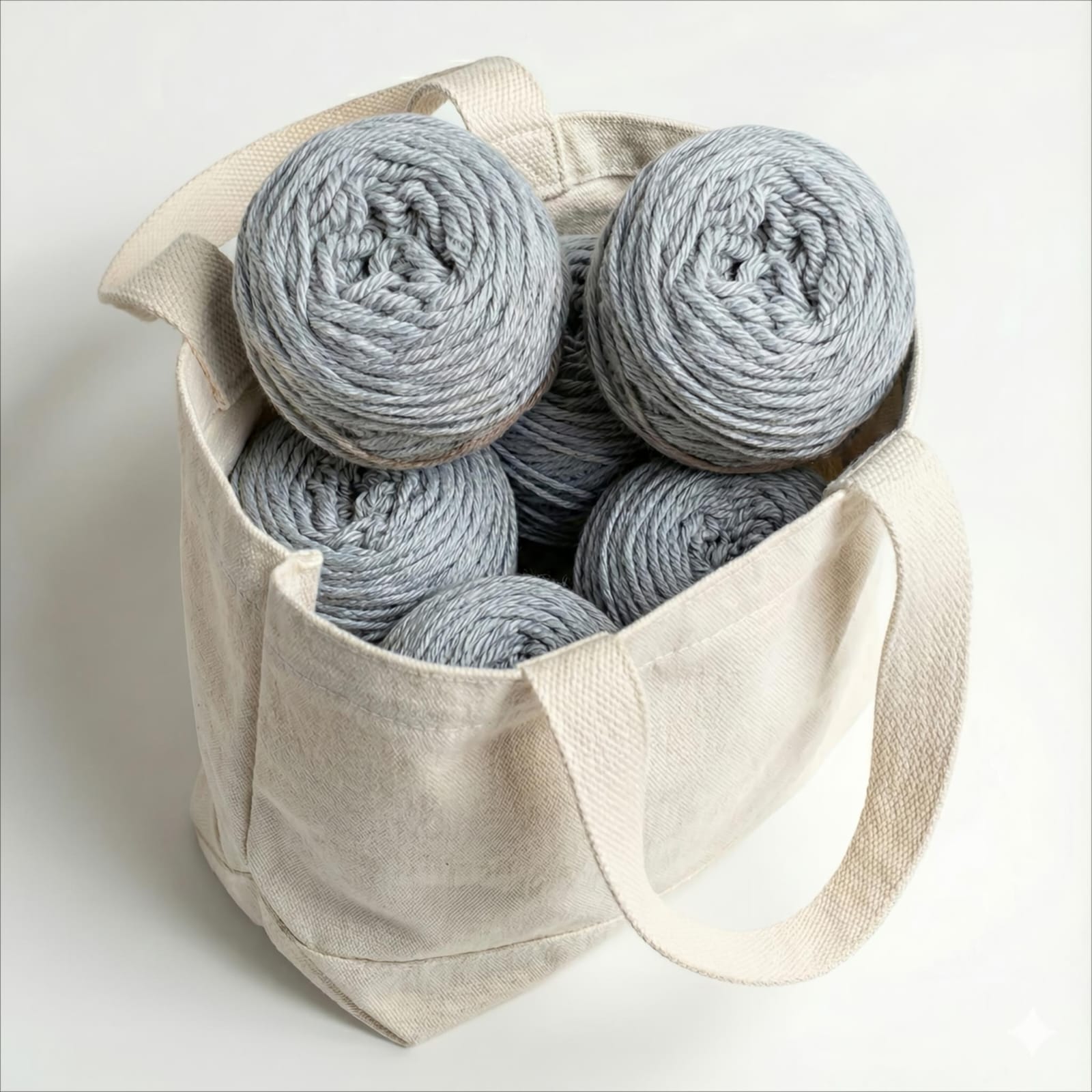 Bio Indlana Organic Wool Hand Knitting Yarn 4/8 NM Ultimate Gray - Mojopanda Organic  Store