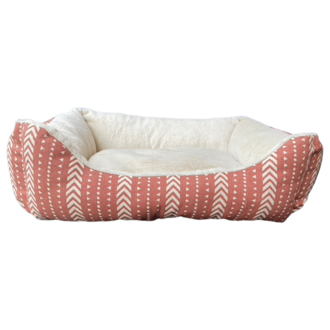 Blush Haven Velvet Lounger Chic Comfort for Your Pet - Mojopanda Organic  Store