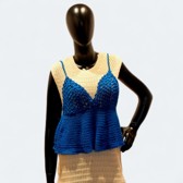 Lan Crochet Cotton Top Top - Mojopanda Organic  Store