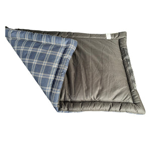EcoSnug Luxe Dog Mattress – Maroon & Navy | Sustainable Cotton Canvas Pet Bed - Mojopanda Organic  Store