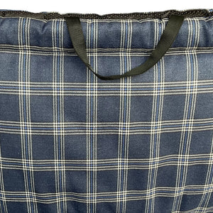 EcoSnug Luxe Dog Mattress – Maroon & Navy | Sustainable Cotton Canvas Pet Bed - Mojopanda Organic  Store