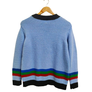 Pullover Round  Neck  - Multi Color  |  For Men  |  100% Organic Wool - Mojopanda Organic  Store
