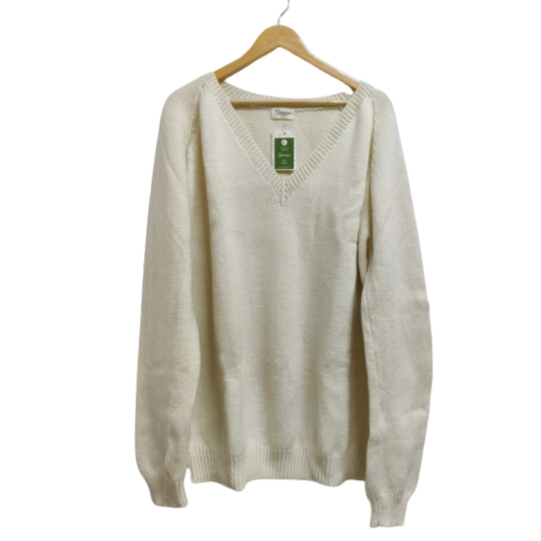 Men Pullover - V Neck | 100% Organic Wool - Mojopanda Organic  Store
