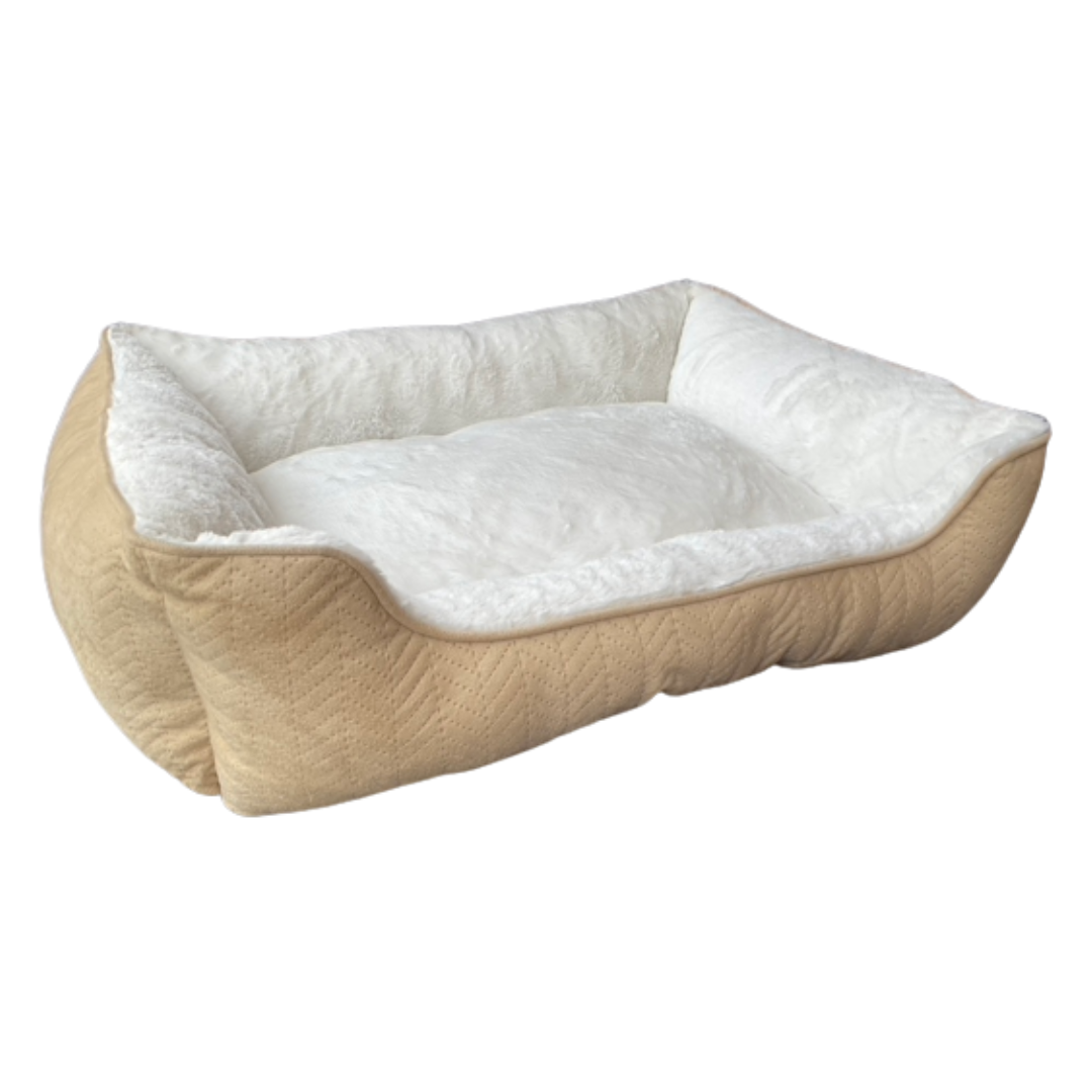 Eco Nest Luxe Pet Bed |Sustainable | Comfort for Your Furry Friend - Mojopanda Organic  Store