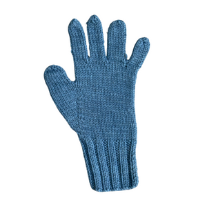 Wool Gloves | 100 % Organic  Wool | Chambray - Mojopanda Organic  Store