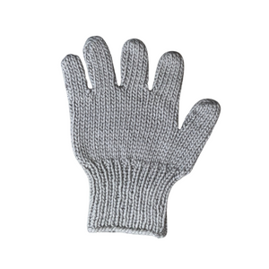 Woolen Gloves | 100 % Organic  Wool | Grey - Mojopanda Organic  Store
