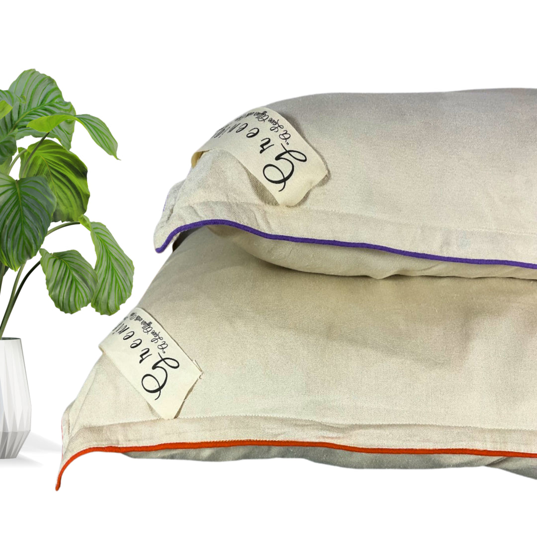 Eri Silk Pillow with Wool Infill - Mojopanda Organic  Store